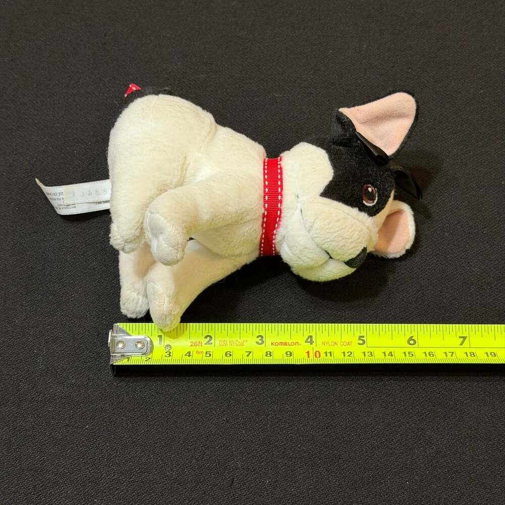 American Girl Bon Bon French Bulldog Plush Dog with Leash 2014 - Picture 12 of 12